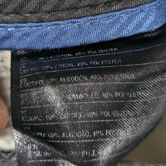 Volcom Corpo Class Pants 35x29 Gray Chino Trousers Men Casual Skate Style - Picture 4 of 4